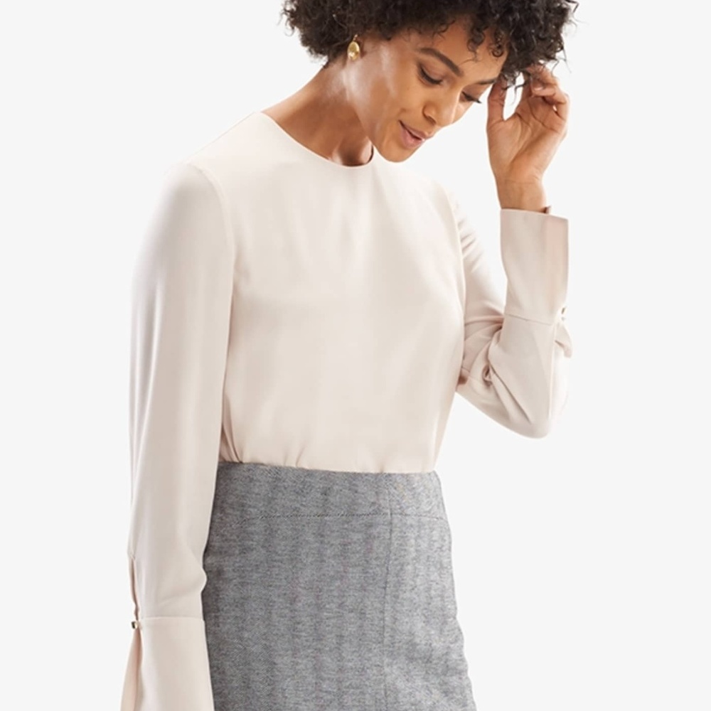 The Loretta Top - Antique Blush NWT